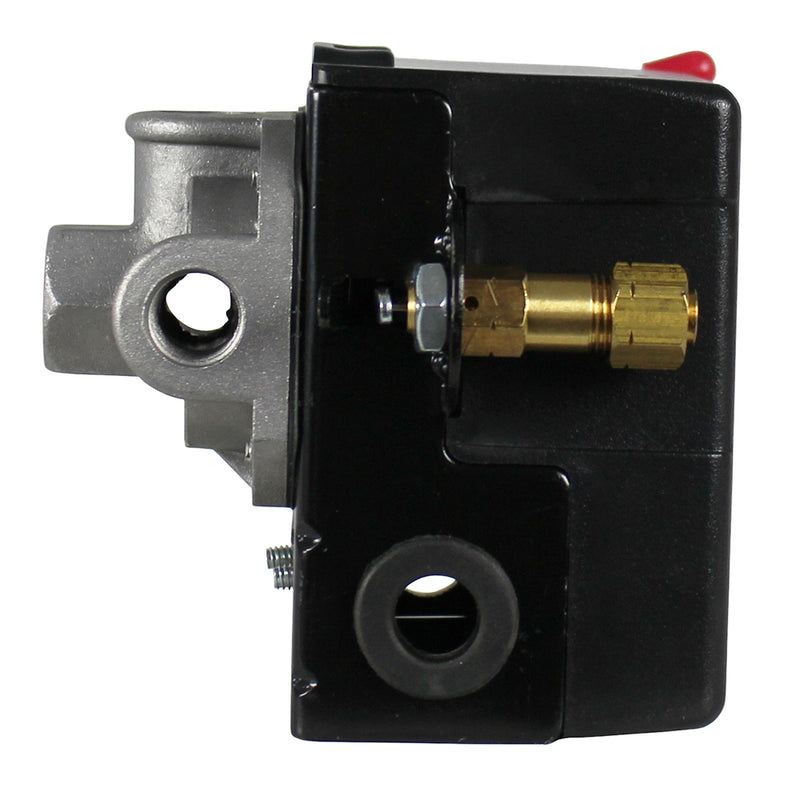 4 Port 25 Amp 105-135 PSI Heavy Duty Amp Pressure Switch L4M-105-135