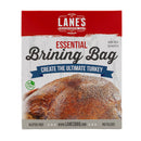 Lane's BBQ Brining Bag Disposable 24x24 For 25 Pound Turkey LANESBAG