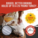 Lane's BBQ Brining Bag Disposable 24x24 For 25 Pound Turkey LANESBAG