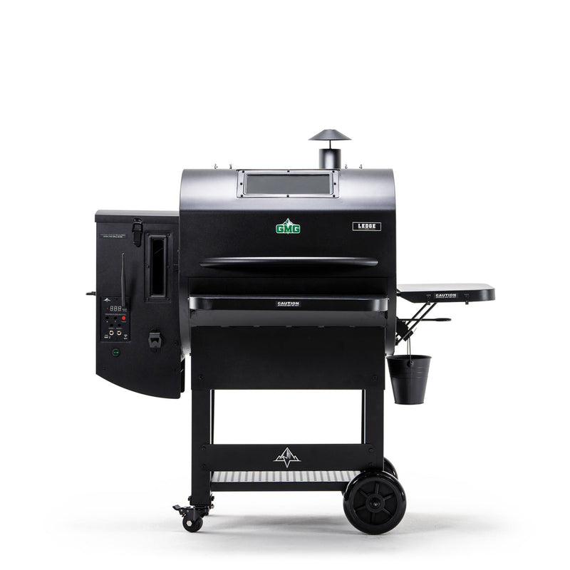 Green Mountain Grills LEDGE PRIME 2.0 Pellet Grill WIFI Smoker W/ Side Shelf