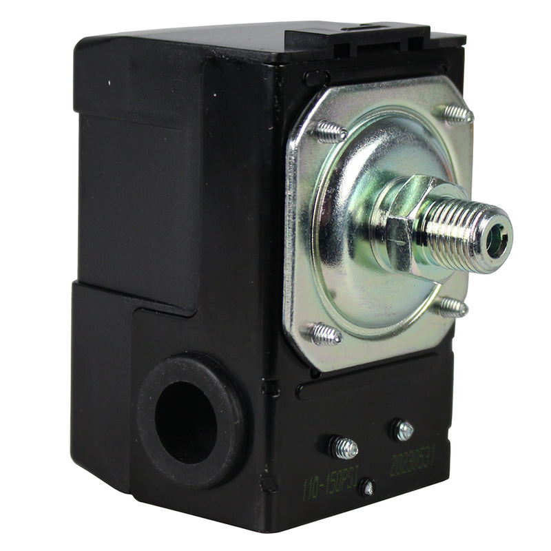 Lefoo 110-150 PSI 4 Port Pressure Switch Air Compressor Control with Unloader 20 Amp LF10-M4