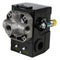 Lefoo 110-150 PSI 4 Port Pressure Switch Air Compressor Control with Unloader 20 Amp LF10-M4