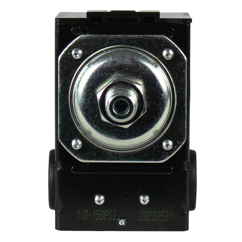 Lefoo 110-150 PSI 4 Port Pressure Switch Air Compressor Control with Unloader 20 Amp LF10-M4