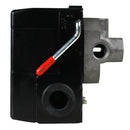Lefoo 110-150 PSI 4 Port Pressure Switch Air Compressor Control with Unloader 20 Amp LF10-M4