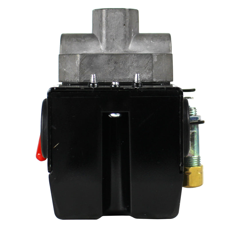 Lefoo 110-150 PSI 4 Port Pressure Switch Air Compressor Control with Unloader 20 Amp LF10-M4