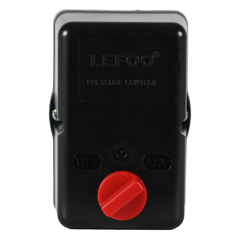 Lefoo LF19-L4S Air Compressor Pressure Switch 95-125 PSI 4 Port 26 Amp Heavy Duty