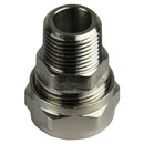 RapidAir MaxLine 3/8" NPT x 1/2" Straight Tubing Adapter M8001