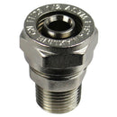 RapidAir MaxLine 3/8" NPT x 1/2" Straight Tubing Adapter M8001