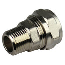 RapidAir MaxLine 3/8" NPT x 1/2" Straight Tubing Adapter M8001