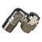 Maxline 90 Degree Elbow Fitting 3/4 Tubing x 1/2" Male NPT Compressed Air Piping M8086