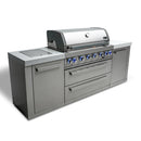 Mont Alpi 6 Burner Island Grill 115,000 BTU Stainless Steel MAi805