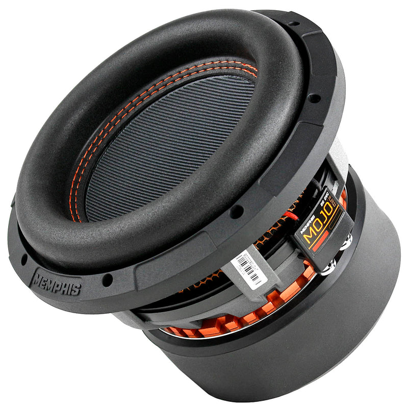 Memphis Audio 8" Subwoofer 1800W Max Dual 2 Ohm DVC MOJO Mini Series MJM822