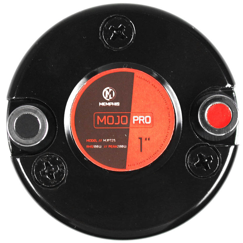 Memphis Audio Super Bullet Tweeter Rear Mount 200 Watts Max MJPT25 4 Ohm MOJO