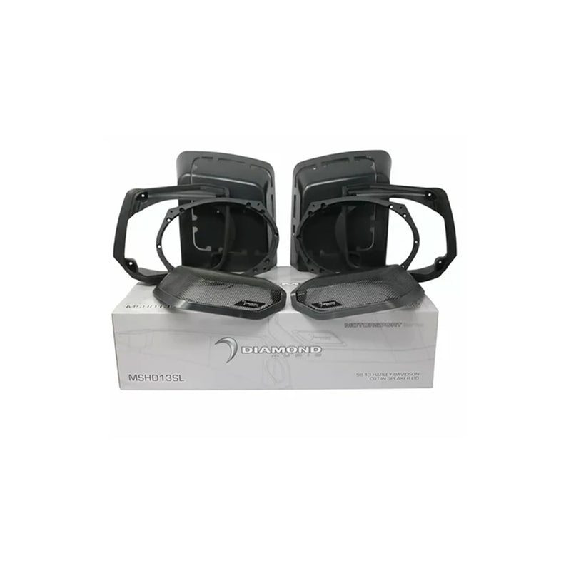 Diamond Audio Cut In Lid Kit for 1998-2013 Harley Davidson w/ MP694 Speakers