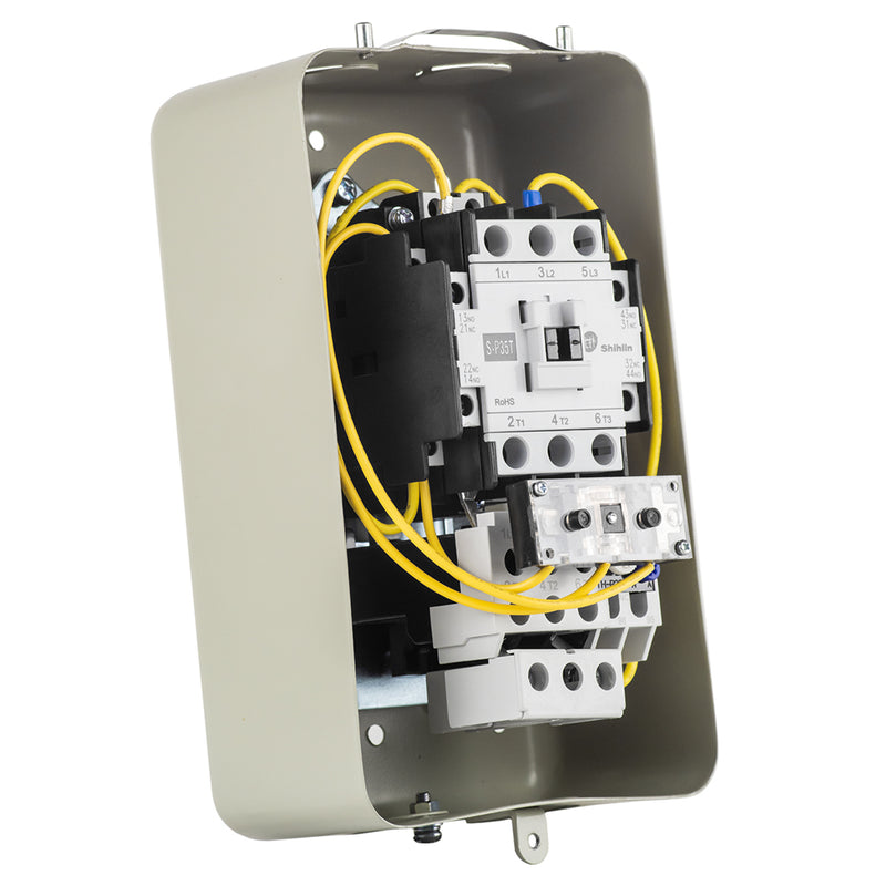 5 Horsepower Single Phase Electric Magnetic Motor Starter Switch w/ On / Off Control MSP30TPB