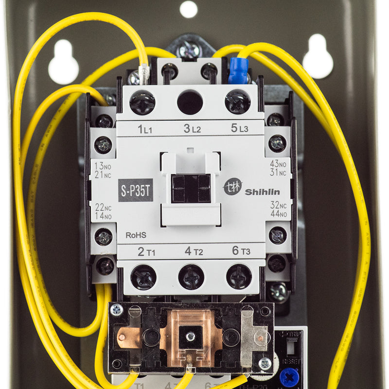 5 Horsepower Single Phase Electric Magnetic Motor Starter Switch w/ On / Off Control MSP30TPB