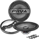 PRV 8" Motorcycle Midrange Speaker 400W 4 Ohm Carbon Fiber MT8MR400CF-NDY-4 SLIM