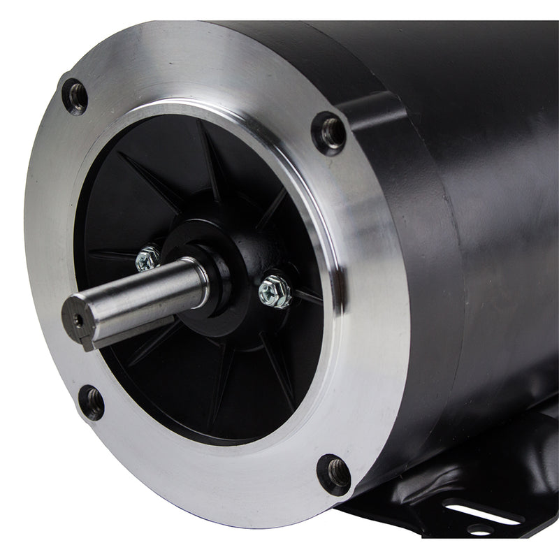 2 HP Electric Motor 3 Phase 56C Frame 3600 RPM TEFC 208 230 / 460 Volt NATE2-36-56CB