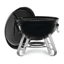 Napoleon 14 Inch Portable Charcoal Kettle Grill With Latches, Vents & Drip Tray