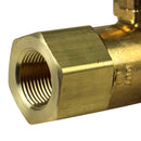 High Flow 3/4" Female 145-175 PSI Pilot / Unloader Check Valve Combo 60 CFM for Gas Compressors
