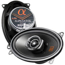 Alphasonik 4x6" 2 Way Full Range Speakers 120W Max 3 Ohm Neuron Series NS46 Pair