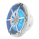 DS18 NXL 10" 2-Way Coaxial Marine Speakers RGB LED Lights 200 Watts 4 Ohm Pair