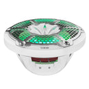 DS18 NXL 10" 2-Way Coaxial Marine Speakers RGB LED Lights 200 Watts 4 Ohm Pair