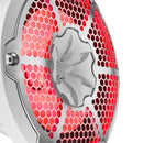 DS18 NXL 10" 2-Way Coaxial Marine Speakers RGB LED Lights 200 Watts 4 Ohm Pair