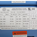 5 HP 3 Phase Electric Motor 1800 RPM 184T Frame ODP Open Drip Proof  230/460V