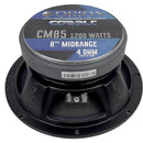 8" Midrange Speaker 1200W Max Music Power High Efficiency Orion CM85 4 Ohm Pair