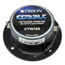 Orion CTW125 3.9" Aluminum Super Tweeter Pair 50W Rms 200W Max Cobalt Series
