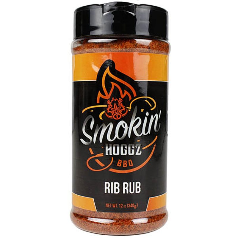 Smokin Hoggz BBQ Rib Rub Seasoning 12 Oz Award Winning Championship Recipe Blend
