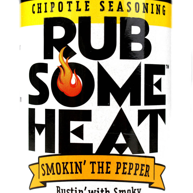Rub Some Heat Chipotle Seasoning 5.5 Oz Smokey Chili"s & Garlic Gluten Free