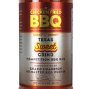 Chicken Fried BBQ Texas Sweet Grind Competition BBQ Rub 11.4 Oz OW85620