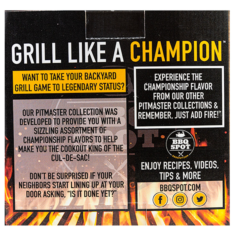 BBQ Spot Pork Poultry Rub Seasoning Buffalo Sauce Pack Pitmaster Collection