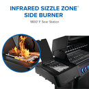 Phantom Prestige 500 Connected Propane Gas Grill w/ Infrared Side & Rear Burner