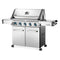 Napoleon Prestige P665 Propane Gas Grill 5 Burner 60,000 BTU Stainless Steel