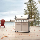Napoleon Prestige P665 Propane Gas Grill 5 Burner 60,000 BTU Stainless Steel