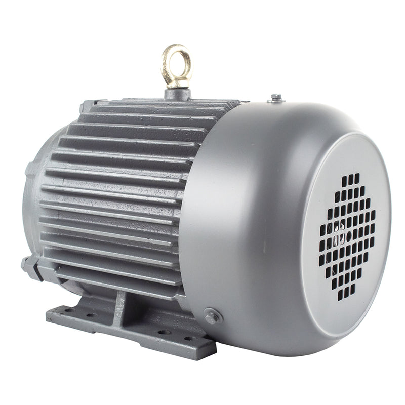 1.5 HP 3 Phase Electric Motor 1800 RPM 145T Frame TEFC 230/460V Premium Efficiency PEWWE1.5-18-145T