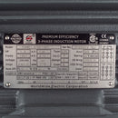 1.5 HP 3 Phase Electric Motor 1800 RPM 145T Frame TEFC 230/460V Premium Efficiency PEWWE1.5-18-145T
