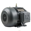 3 HP 3 Phase Electric Motor 1800 RPM 182T Frame TEFC 230/460V Premium Efficiency