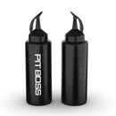 12 Ounce Condiment Squeeze Bottles with Locking Cap Pit Boss 40996 Pack of Two