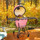 Pit Boss Kamado 24" Ceramic Charcoal Grill Pink 662" Cooking Space K24/71240