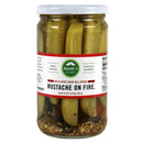 Randy's Pickles Mustache on Fire Pickle Spears 24 Oz Gluten Free Kosher PKL0004C