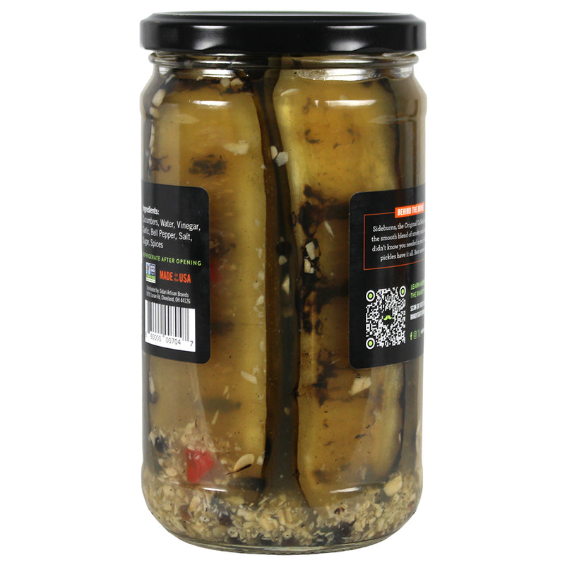 Randy's Pickles Sideburn Char-Grilled Pickles 24 Oz Gluten Free Non GMO PKL0007C