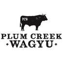Plum Creek Wagyu Cheddar Summer Sausage Roll 100% Fullblood Wagyu Beef 1 LB
