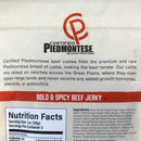 Certified Piedmontese All Natural Bold & Spicy Jerky