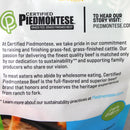 Certified Piedmontese Grass Fed Grass Finished Ground Beef Burgers 4-6oz Patties