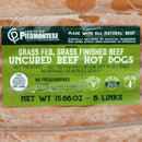 Certified Piedmontese Grass Fed Hot Dogs
