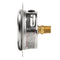 2.5" Liquid Filled Pressure Gauge 0-100 PSI 1/4" NPT CBM Panel Flush Mount 204L-254E